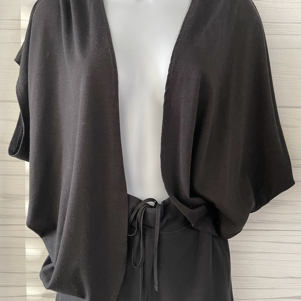 Studio Y Black Cropped Shrug.